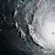 NOAA’s GOES-16 satellite captured this image of Irma approaching Puerto Rico. Image: NOAA